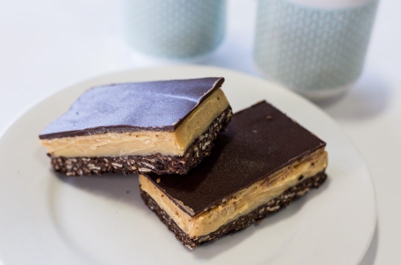 Chocolate Caramel Slice Chocolate Caramel Slice