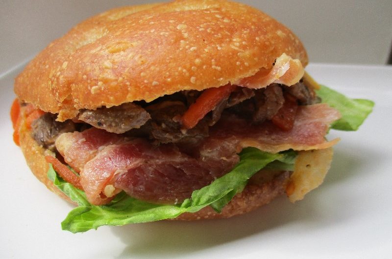 Thai Beef Bap October Gourmet Sandwich
