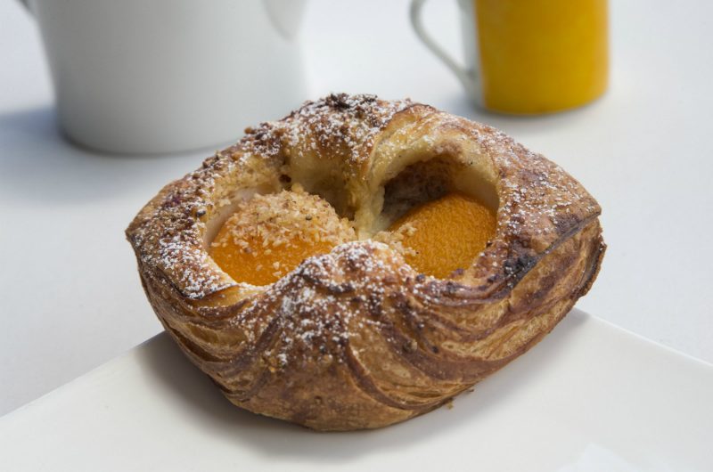 Apricot and Hazelnut Danish